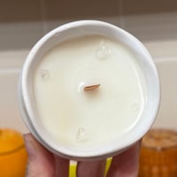 Image 2 of pistachio whipped cream scented candle