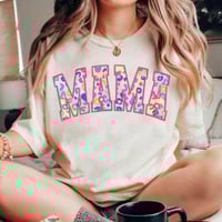 Pink Cheetah Mama Sweatshirt/Tee