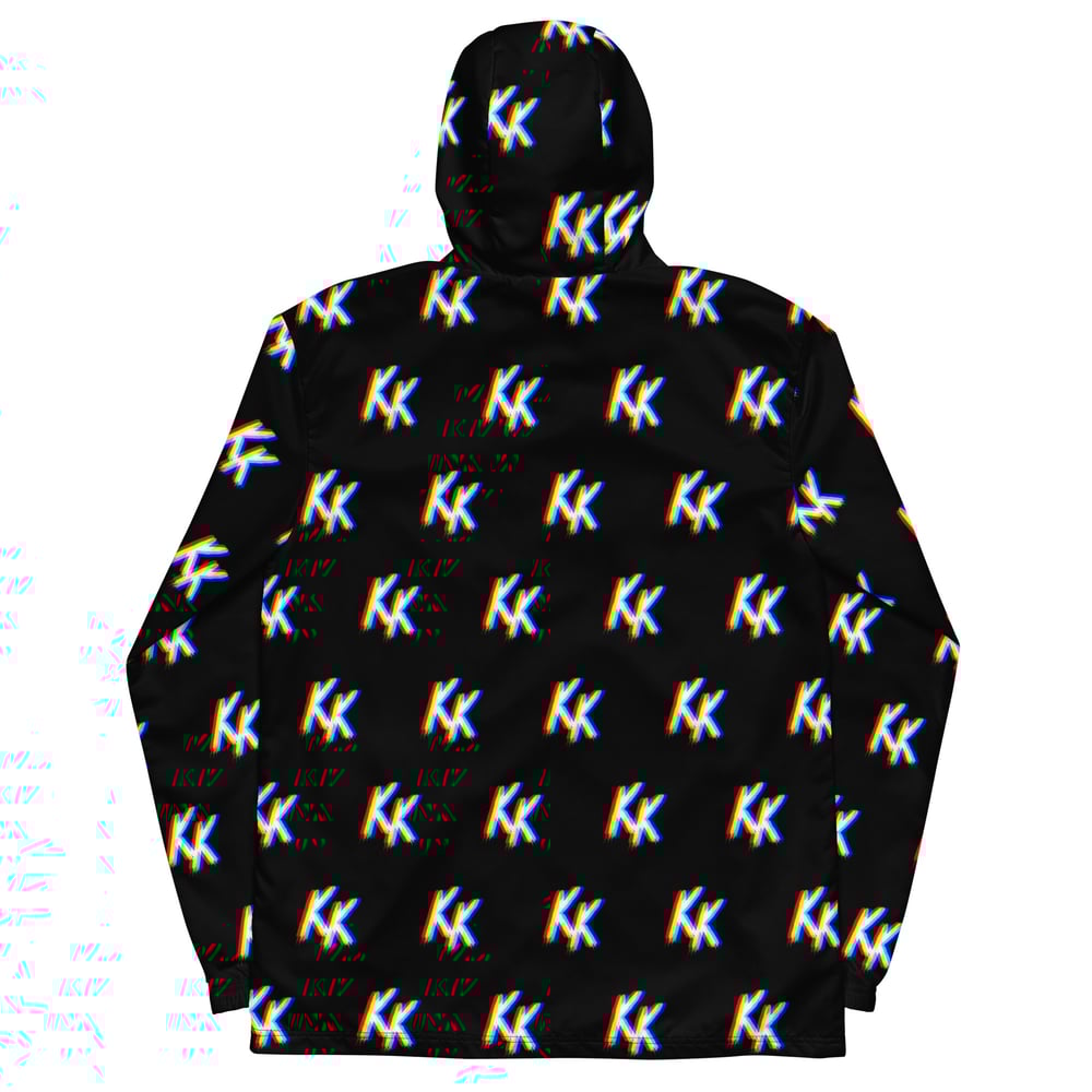 Image of Unisex Glitch Windbreaker 