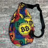 Image 2 of Bay Blood Multicolor Coins Shoulder Bag 
