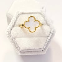 Image 1 of White Clover Ring 🤍