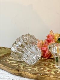 Image 4 of Bougeoirs en cristal x2