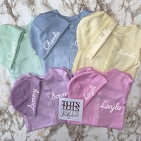 Scroll Name Hand Dyed Set