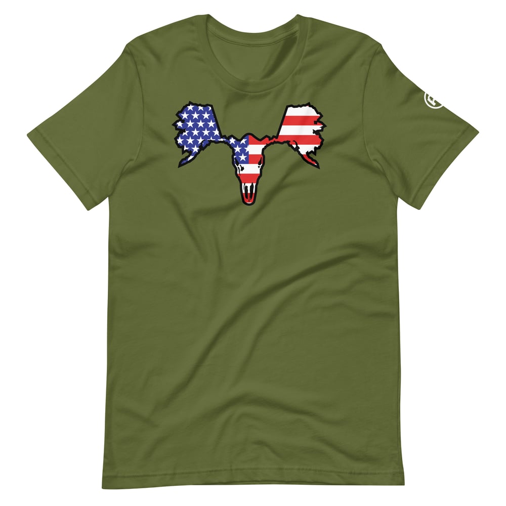 Image of Patriotic Alaskull Tee