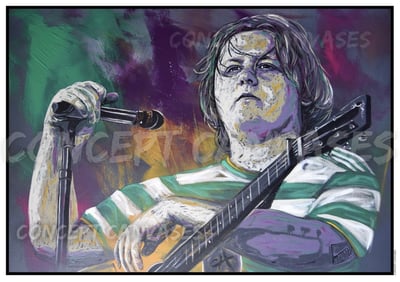 Image of Lewis Capaldi ‘Heaven Sent To Save Me’ A3 Print 