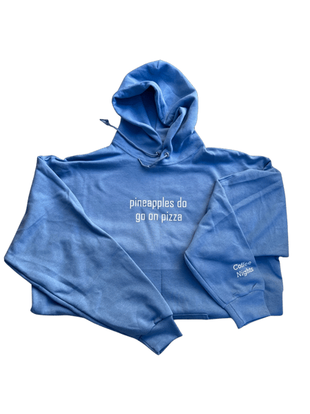 Image of Pineapples Columbia Blue Hoodie