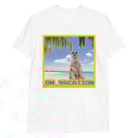 Image 1 of ON VACATION-MEERKAT Short-Sleeve Unisex T-Shirt 