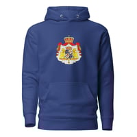 Image 3 of Riksvapen Sverige Unisex Hoodie Clean Back