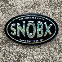 SNOBX sticker