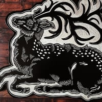 Image 4 of Deer Woodcut 