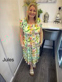 Jules - Bardot Midi Dress