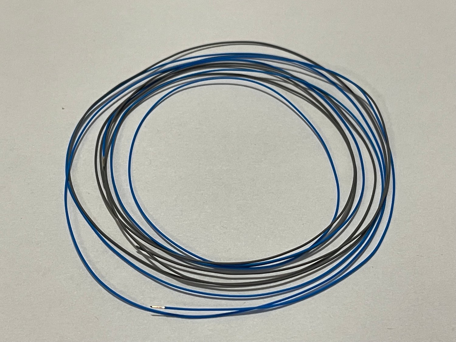 Spark plug wire material blue-gray