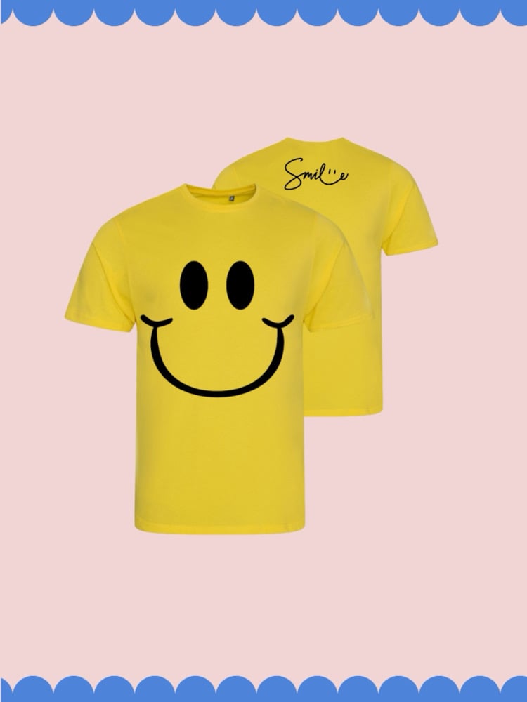 Image of smile £10 tee