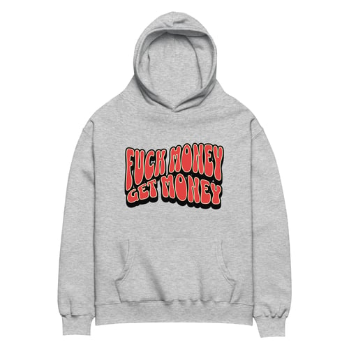 Image of WAVE LOGO HOODIE RED