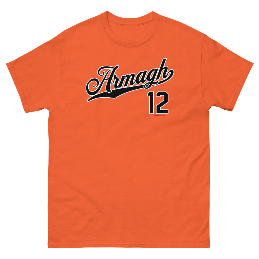 Image of Armagh Village Baltimore T-Shirt 21212 (Orange)