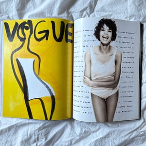 Image of Vogue Italia Costumi Swimsuit Supplement May 1989 Issue
