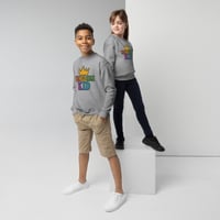 Image 8 of I Can I Am Kingdom Kids Be The Light Youth crewneck sweatshirt