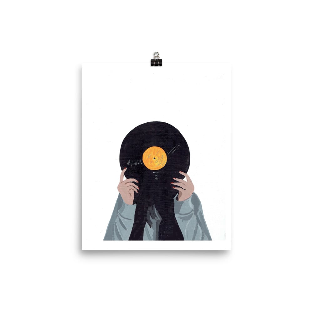Image of RECORD HEAD POSTER