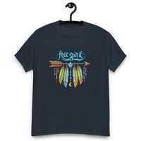 Image 3 of Unisex classic tee, Free Spirit Arrow & Feathers, Western Theme tee