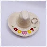 Image 4 of Cowboy Hat Ceramic Trinket Dish