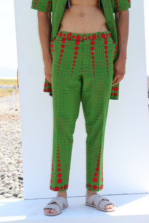Image of The kendu pants - red dots 