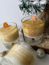 Image 1 of BAKED GINGERBREAD CANDLE (Medium)