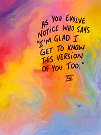 As You Evolve