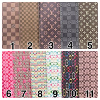 Faux Leather For Crocs Or Bows A003