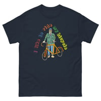 Image 1 of I like to ride my bicycle tshirt