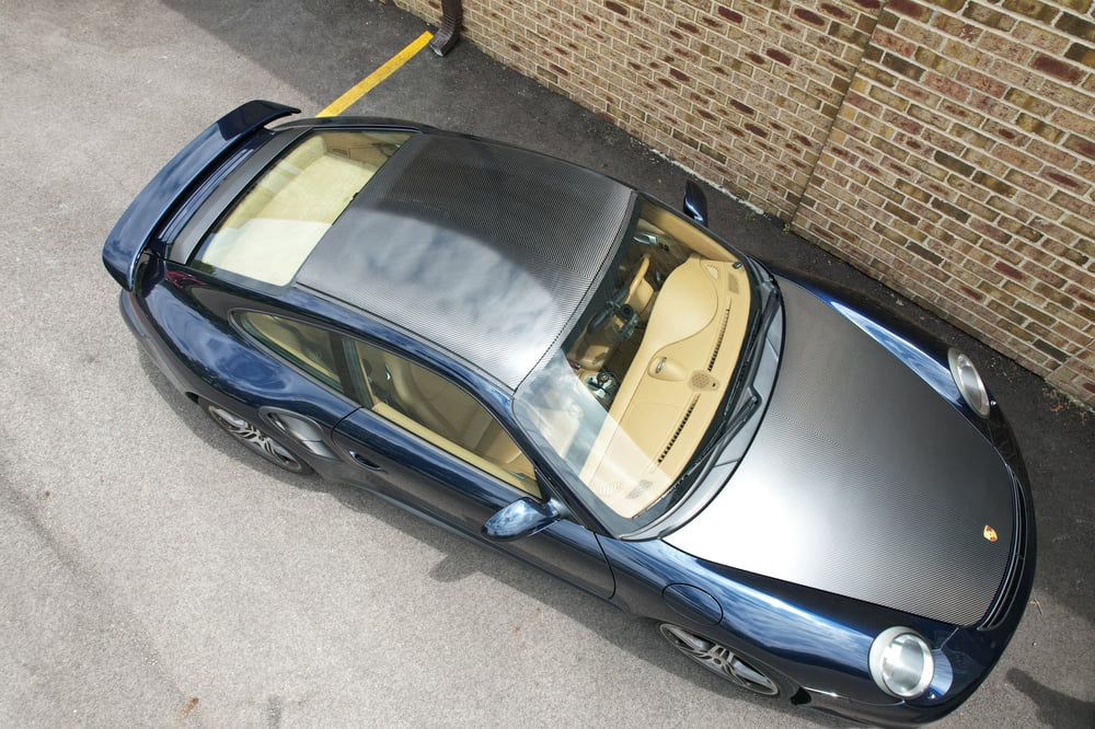 Porsche 997/996 dry carbon roof