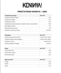 Image 1 of Versement Acompte - Prestation Keninya