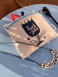 Image 1 of Fuck You: Pouch Bag