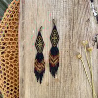 Image 1 of Garden Party fringe - Black