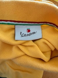 Image 5 of Vintage Vespa Tee Yellow with Logo -Men’s M