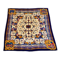 Image 1 of Hermès Cashmere Shawl "Esprit Ainou" by Natsuno Hidaka 140cm