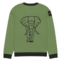 Image 8 of War-momma Knitted crew neck sweater copy copy