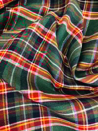 Image 4 of Loneta Cuadros - Verde/Escocesa - Lurex - 12€/m