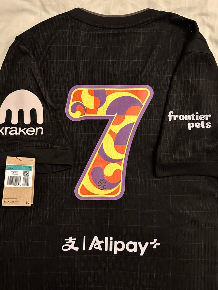 Image of PRE ORDER: NEW Tottenham Hotspur “SON 7” 2025/26 Away Vaporknit Shirt, Korean Tour (XL)