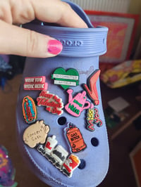 Image 1 of  PRESALE- GAS BITCH CROC CHARMS - PRIDE/SUMMER 2026 COLLECTION
