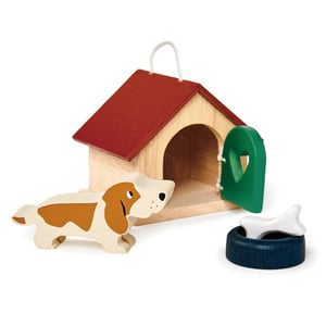 Image of Tender Leaf Toys - Pet Dog Kennel Set