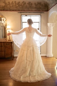 Image 3 of 1950s Tiered Lace 