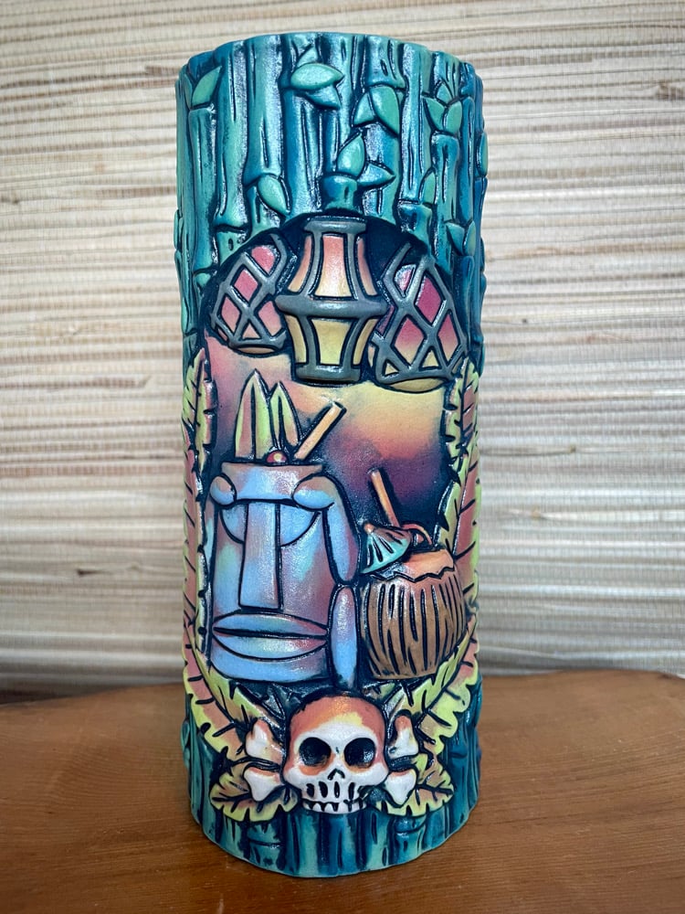 Image of Tiki Bar Mug Red Light 