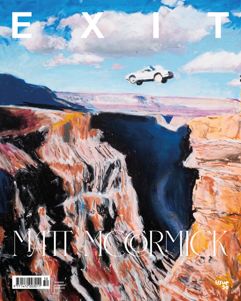 Image of EXIT ISSUE 50 SPRING SUMMER 2025 MATT McCORMICK (SHIPPING APRIL) Hardback Edition