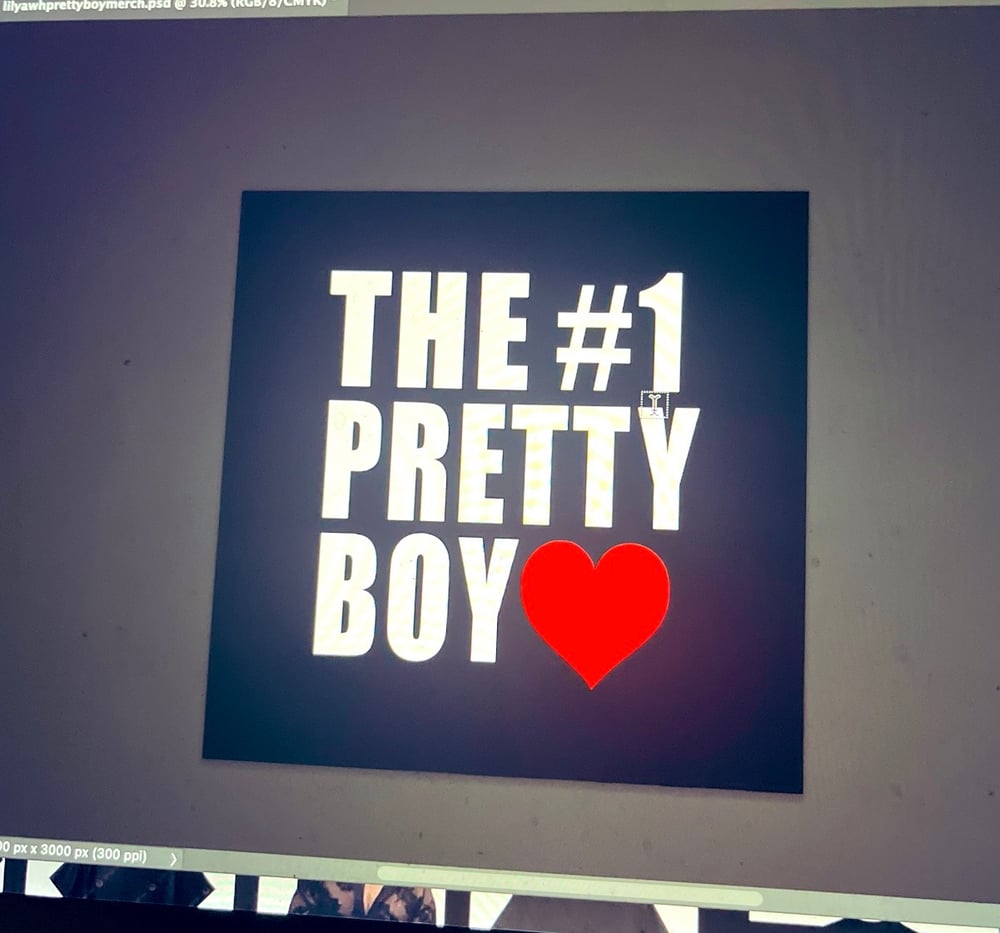 THE #1 PRETTY BOY ❤️ SHIRT