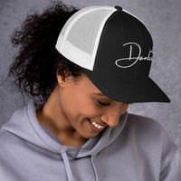 Image 16 of Just Dance Embroidered Trucker Cap