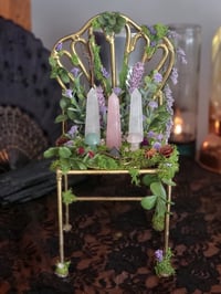 Image 4 of Antique Chair Crystal Garden 