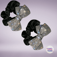 Bow Bling Hair Ties (set of 2)