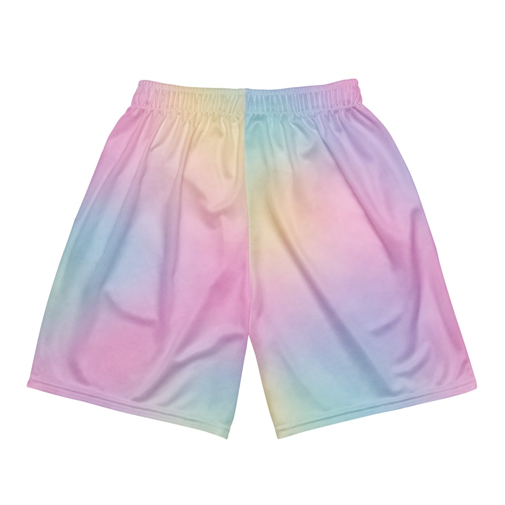 YB Cotton Candy Mesh Shorts