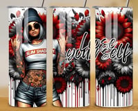 slim shady tattoo girl 20oz tumbler