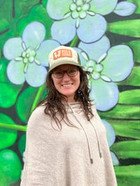 Image 2 of Quilted Binoculars Logo Snap-back Hat